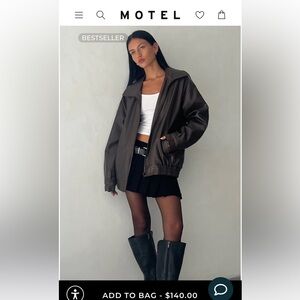 Motel PU Jacket